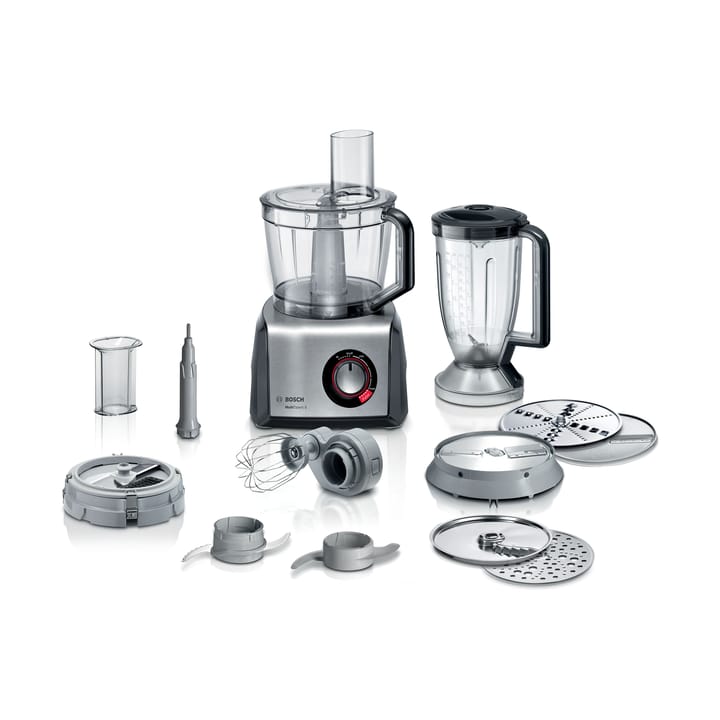 Boach MultiTalent 8 MC812M865 food processor set 1250W - Black-brushed stainless steel - Bosch