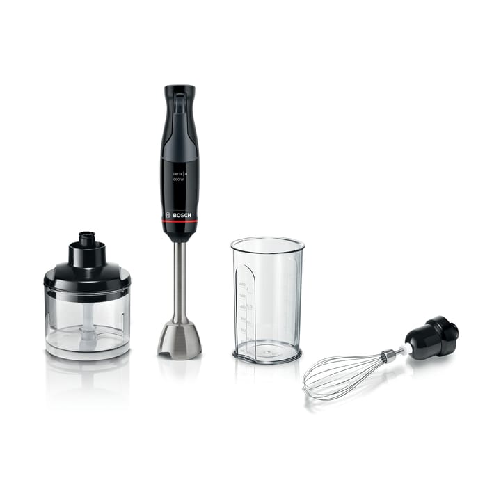 Bosch Serie 4 ErgoMaster MSM4B621 Hand Blender Set, Black-anthracite Bosch