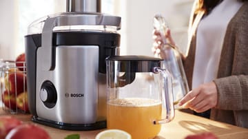 Bosch VitaJuice 4 MES4010 Cold Press Juicer 1200W - Silver-black - Bosch