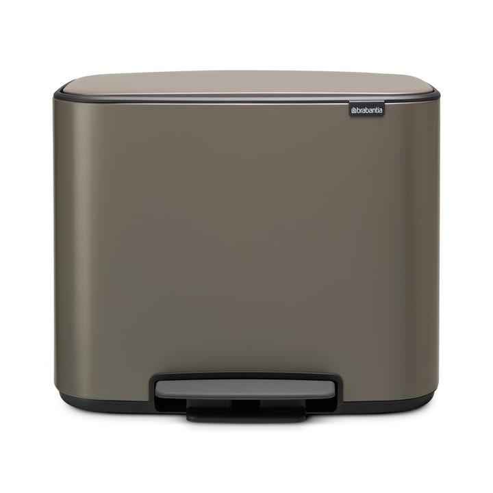 Bo pedal bin 11+23 l - platinum - Brabantia