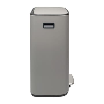 Bo pedal bin 2x30 L - Mineral concrete grey - Brabantia