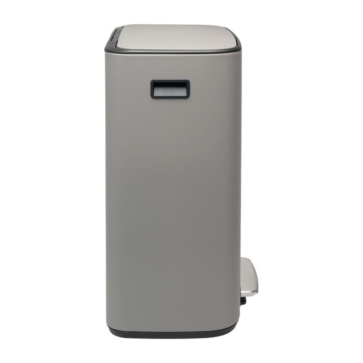 Bo pedal bin 2x30 L, Mineral concrete grey Brabantia