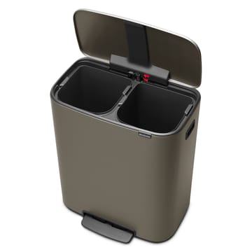 Bo pedal bin 2x30 L - Platinum - Brabantia