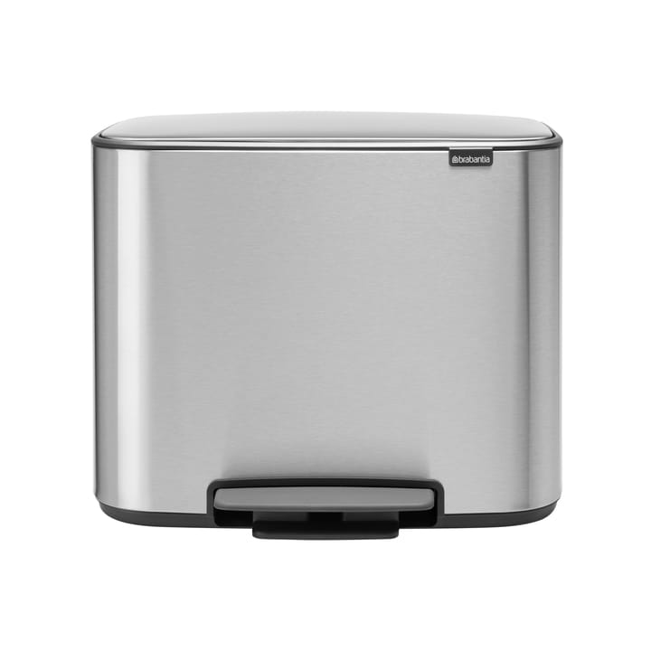 Bo pedal bin 3x11 l - mineral steel FFP - Brabantia