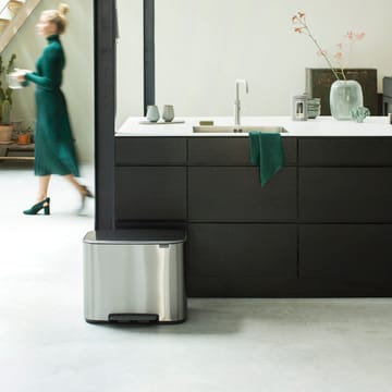 Bo pedal bin 3x11 l - mineral steel FFP - Brabantia