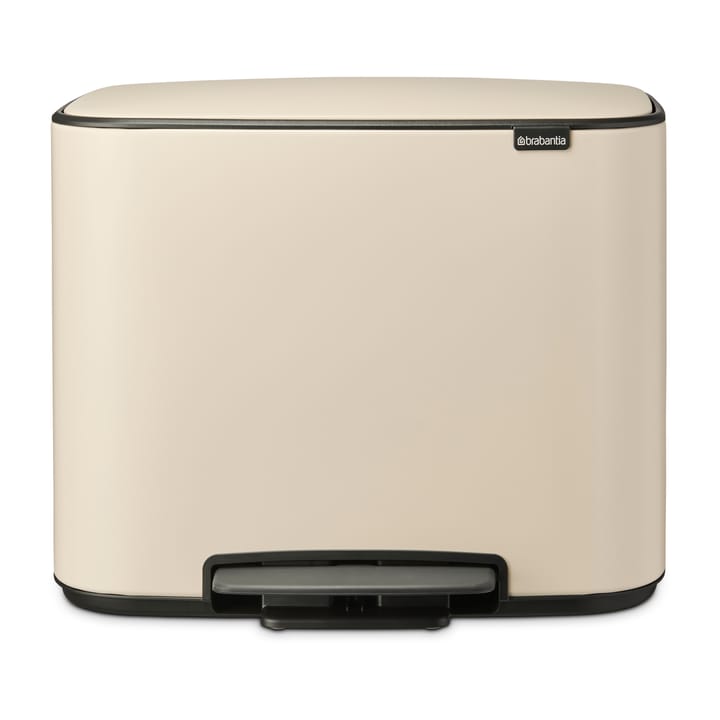 Bo pedal bin 3x11 l, Soft beige Brabantia