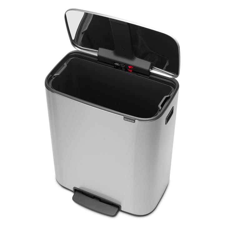 Bo pedal bin 60 L, matte steel Brabantia