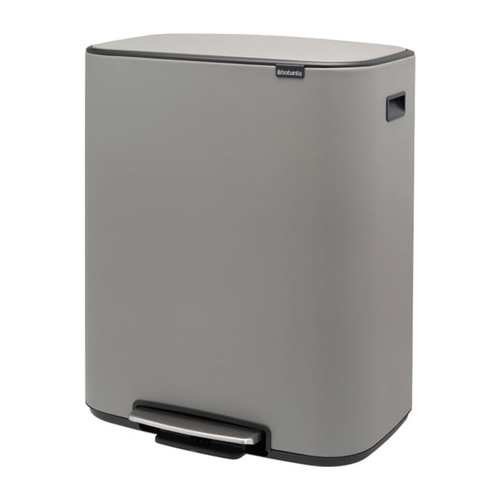 Bo pedal bin 60 L, Mineral concrete grey Brabantia