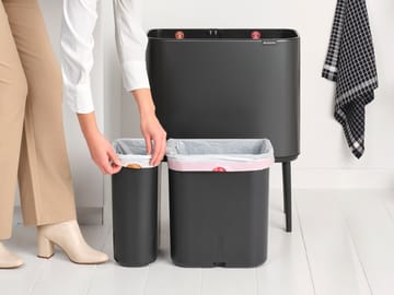 Bo touch bin 11+23 litre - Confident grey - Brabantia