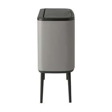 Bo touch bin 11+23 litre - Mineral concrete grey - Brabantia