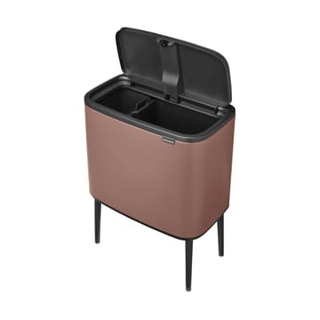 Bo touch bin 11+23 litre - Satin taupe - Brabantia