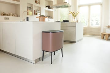 Bo touch bin 11+23 litre - Satin taupe - Brabantia