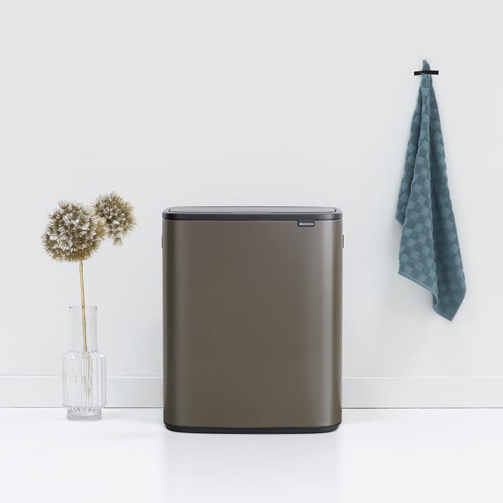 Bo touch bin 2x30 L, Platinum Brabantia