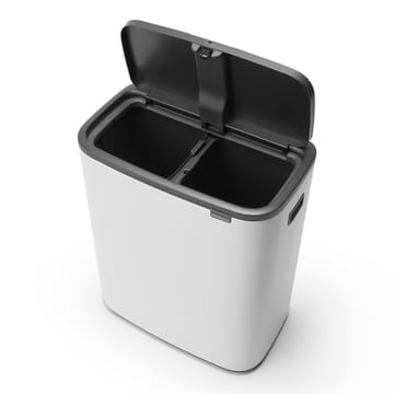 Bo touch bin 2x30 L - White - Brabantia