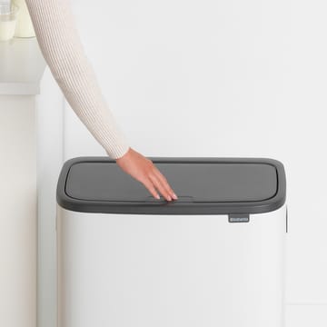 Bo touch bin 2x30 L - White - Brabantia