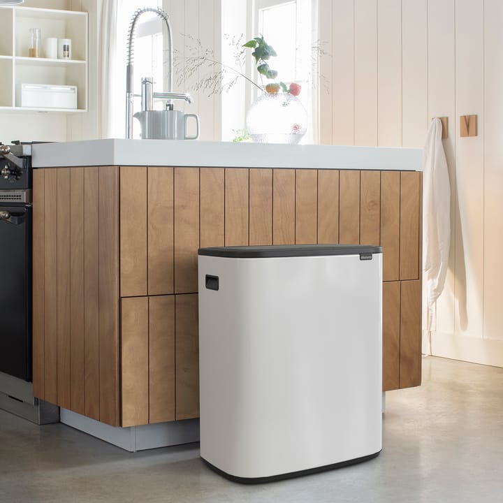 Bo touch bin 2x30 L, White Brabantia