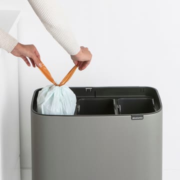 Bo touch bin 3 x 11 litre - Mineral concrete grey - Brabantia