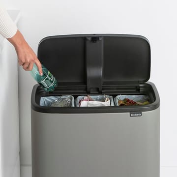 Bo touch bin 3 x 11 litre - Mineral concrete grey - Brabantia