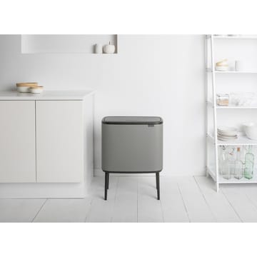 Bo touch bin 36 litre - Mineral concrete grey - Brabantia