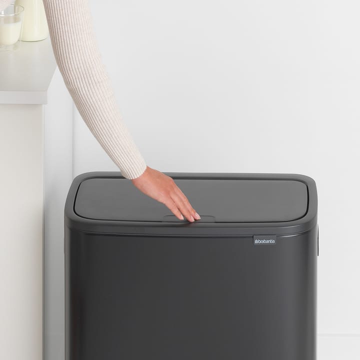 Bo touch bin 60 L, Matte black Brabantia