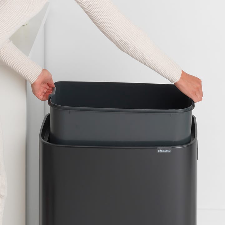 Bo touch bin 60 L, Matte black Brabantia