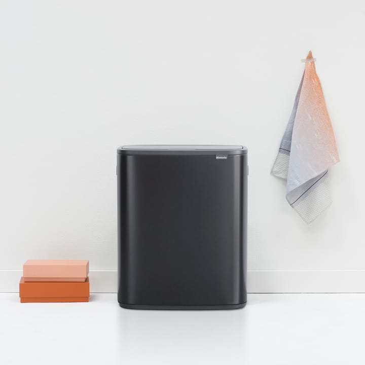 Bo touch bin 60 L, Matte black Brabantia