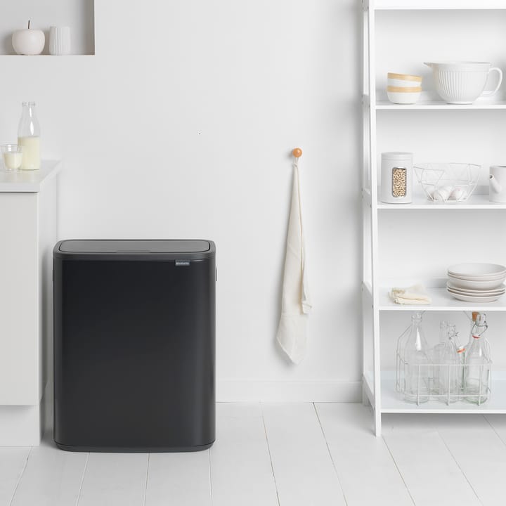 Bo touch bin 60 L, Matte black Brabantia