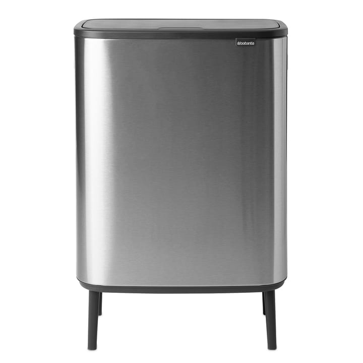 Bo touch bin high 2x30 L - matte-brushed steel - Brabantia