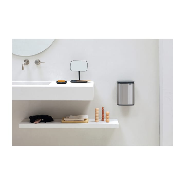 Bo waste bin 4 L, Brushed steel - matt Brabantia