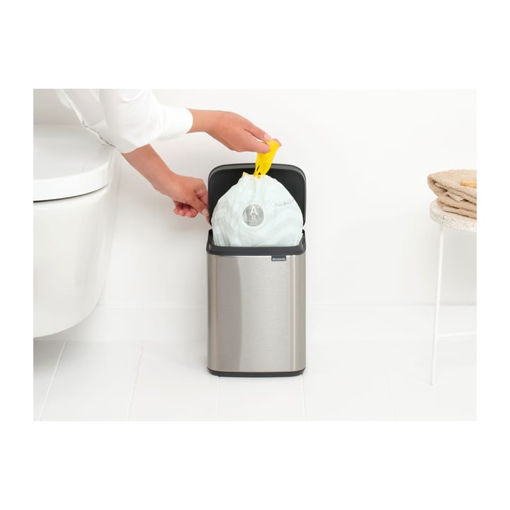 Bo waste bin 4 L, Brushed steel - matt Brabantia