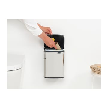 Bo waste bin 4 L - Brushed steel - shiny - Brabantia