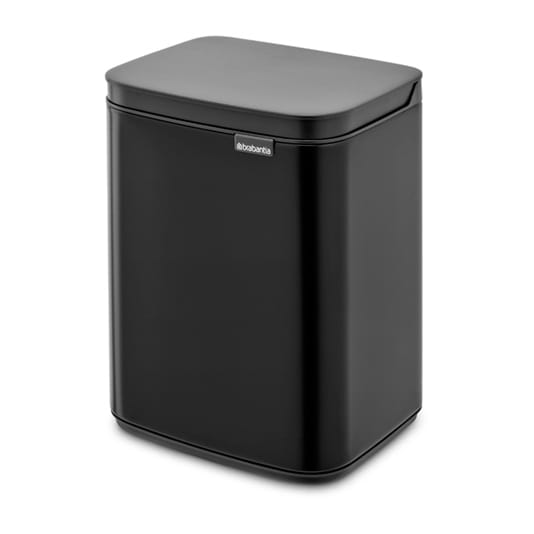 Bo waste bin 4 L, Matte black Brabantia