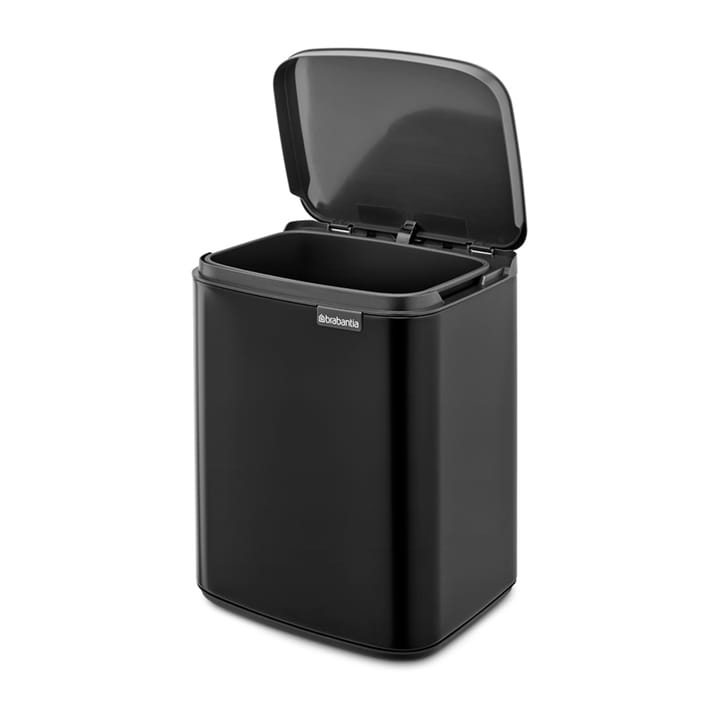 Bo waste bin 7 L, Matte black Brabantia