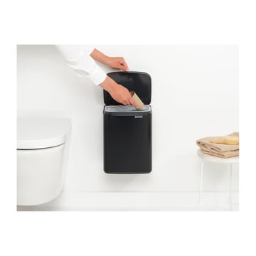 Bo waste bin 7 L - Matte black - Brabantia