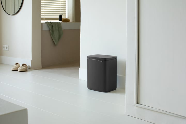 Bo waste bin 7 L, Mineral infinite grey Brabantia