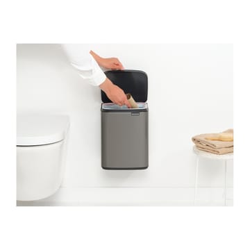 Bo waste bin 7 L - Platinum - Brabantia