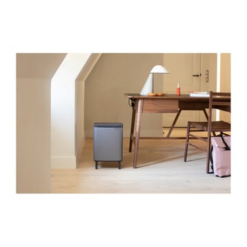 Bo waste bin high 12 L - Platinum - Brabantia