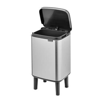 Bo waste bin high 4 L - Brushed steel - matte - Brabantia