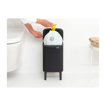 Bo waste bin high 4 L - Matte black - Brabantia