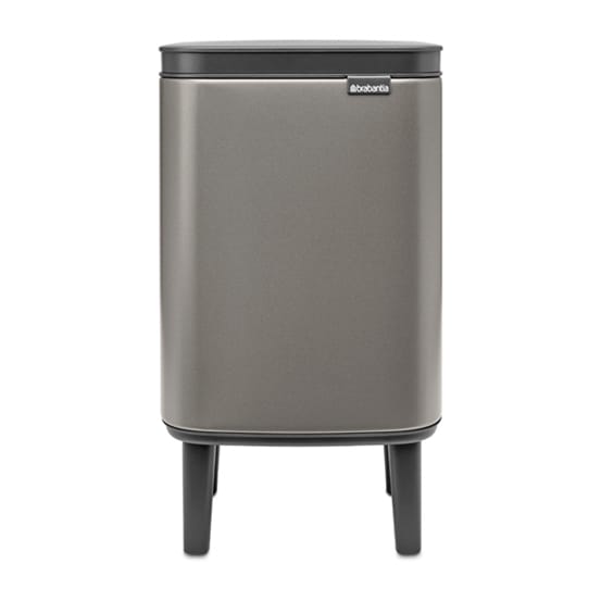 Bo waste bin high 4 L - Platinum - Brabantia