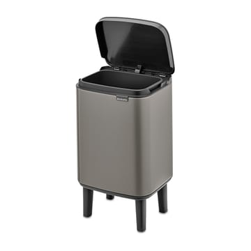 Bo waste bin high 4 L - Platinum - Brabantia