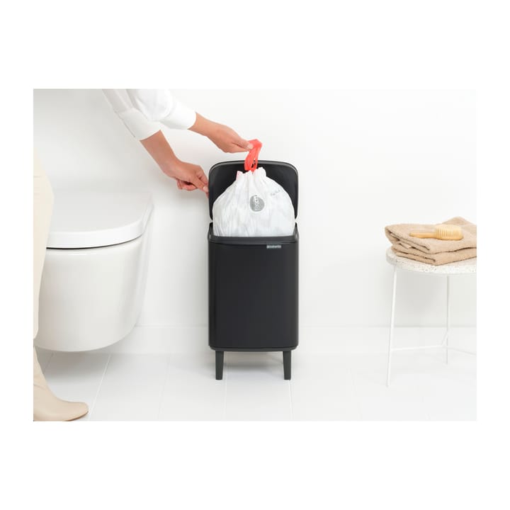 Bo waste bin high 7 L, Matte black Brabantia