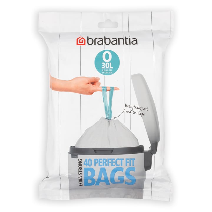 Brabantia bin liners, 30 liter | O 40 pieces Brabantia