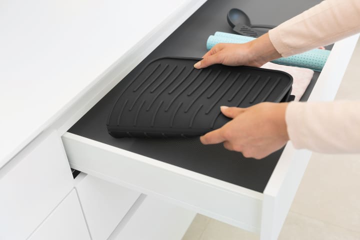 Brabantia dish mat silicone, dark grey Brabantia