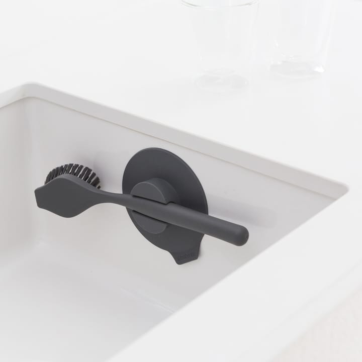 Brabantia dishbrush with suction cup, dark grey Brabantia