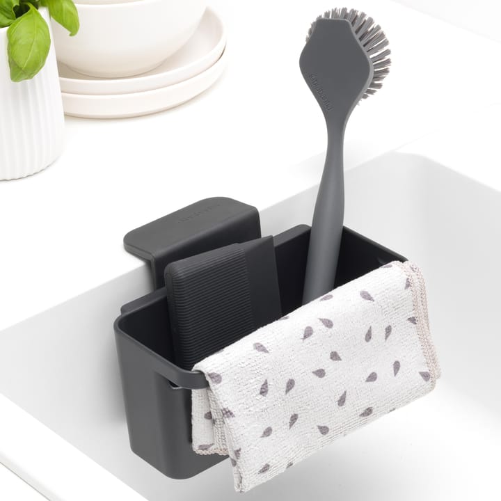 Brabantia kitchen sink organizer, dark grey Brabantia