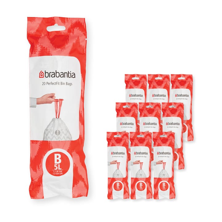 Brabantia PerfectFit bin bags 200 bags, Model B. 5 L Brabantia