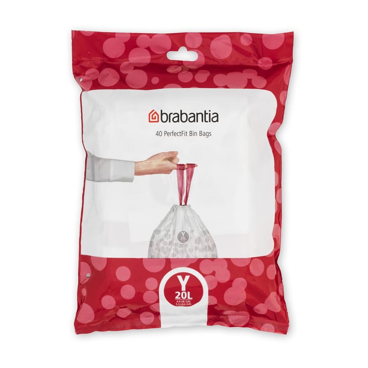 Brabantia PerfectFit waste bag 40st, 20 liter Brabantia