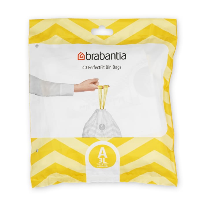 Brabantia PerfectFit waste bag 40st, 3 liter Brabantia