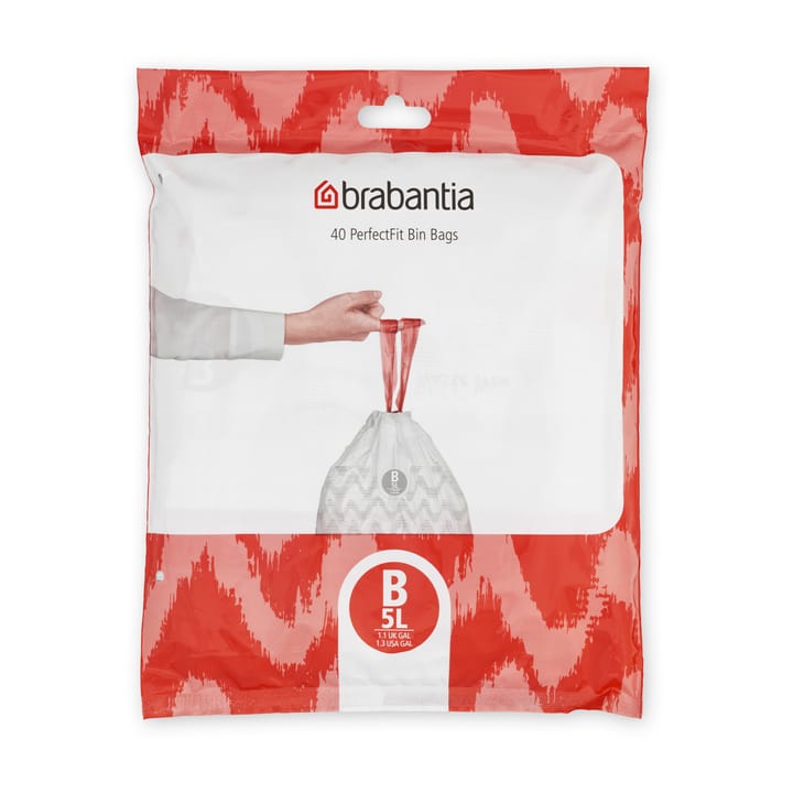 Brabantia PerfectFit waste bag 40st, 5 liter Brabantia